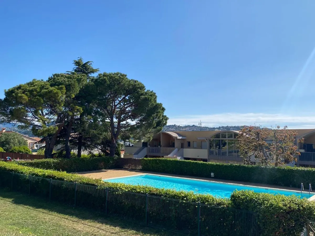 Apartmán T2 Vue Mer, Terrasse Sud, Climatisation, Piscine Saint-Laurent-du-Var Francie